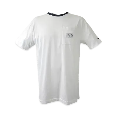TOMMY JEANS Classic Label Ringer Pocket T-Shirt "White"