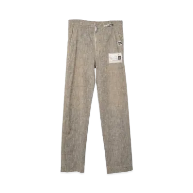 Maison MIHARA YASUHIRO Slub Nep Tweed Wide Pants "Ivory"
