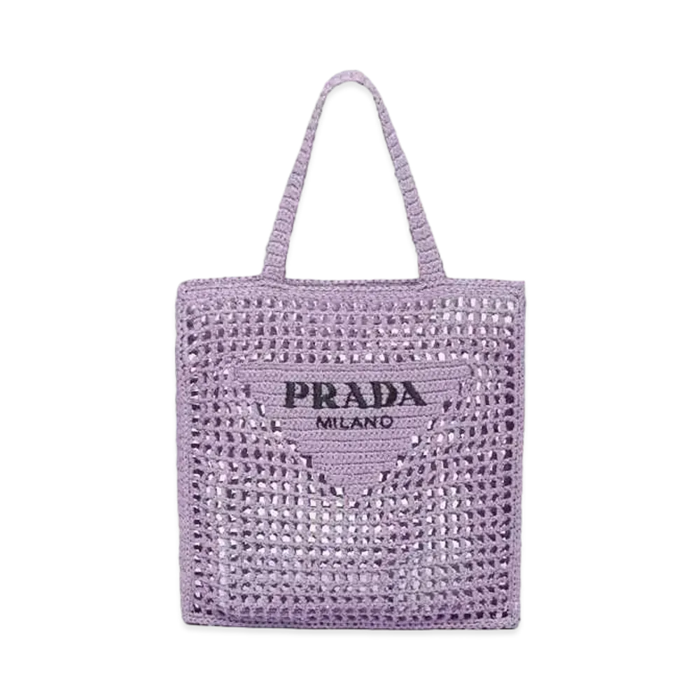 PRADA Small Sequined Mesh Tote Bag "Lily"