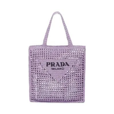 PRADA Small Sequined Mesh Tote Bag "Lily"