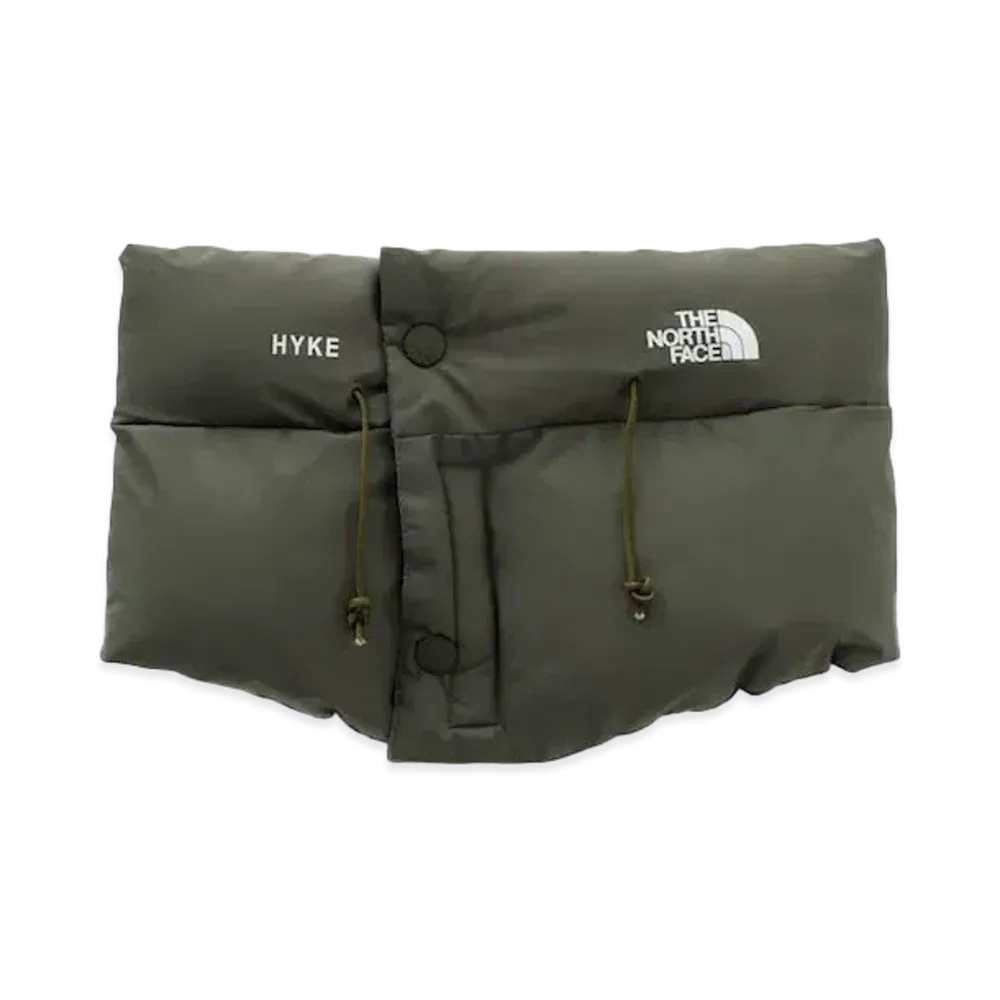 The North Face x HYKE Down Neck Gaitor "Olive Drab"