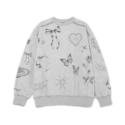 GOD SELECTION XXX Tatoo Sweat GXL-A26-CS-05 "Gray"