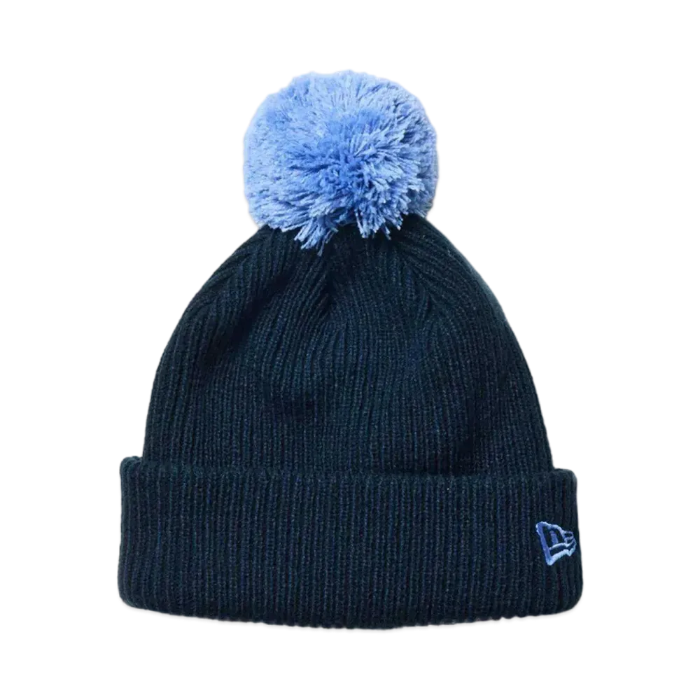 NEW ERA Powered by GORO NAKATSUGAWA (MIN-NANO) Kids Pom Pom Knit "Navy"
