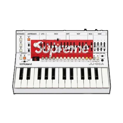 Supreme x Roland Ju-06A Synthesizer "White"