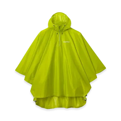 mont-bell Trekking Rain Poncho "Light Green"