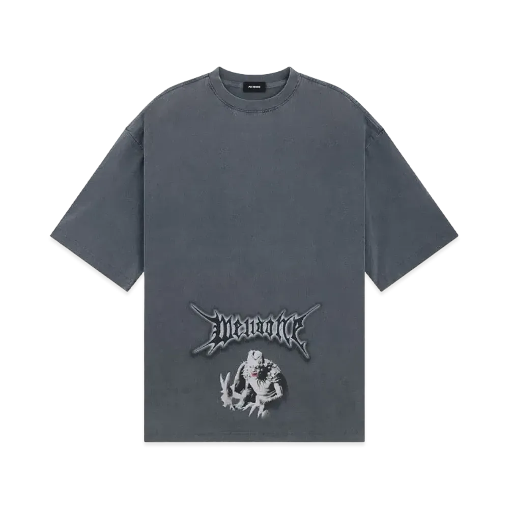 WE11DONE Monster T-shirt "Navy"