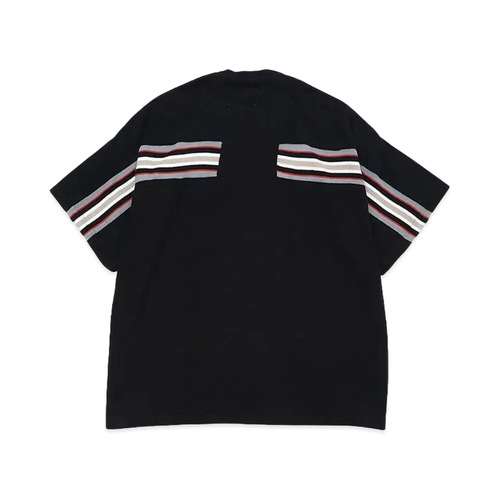 FACETASM RIB BIG TEE "BLACK"