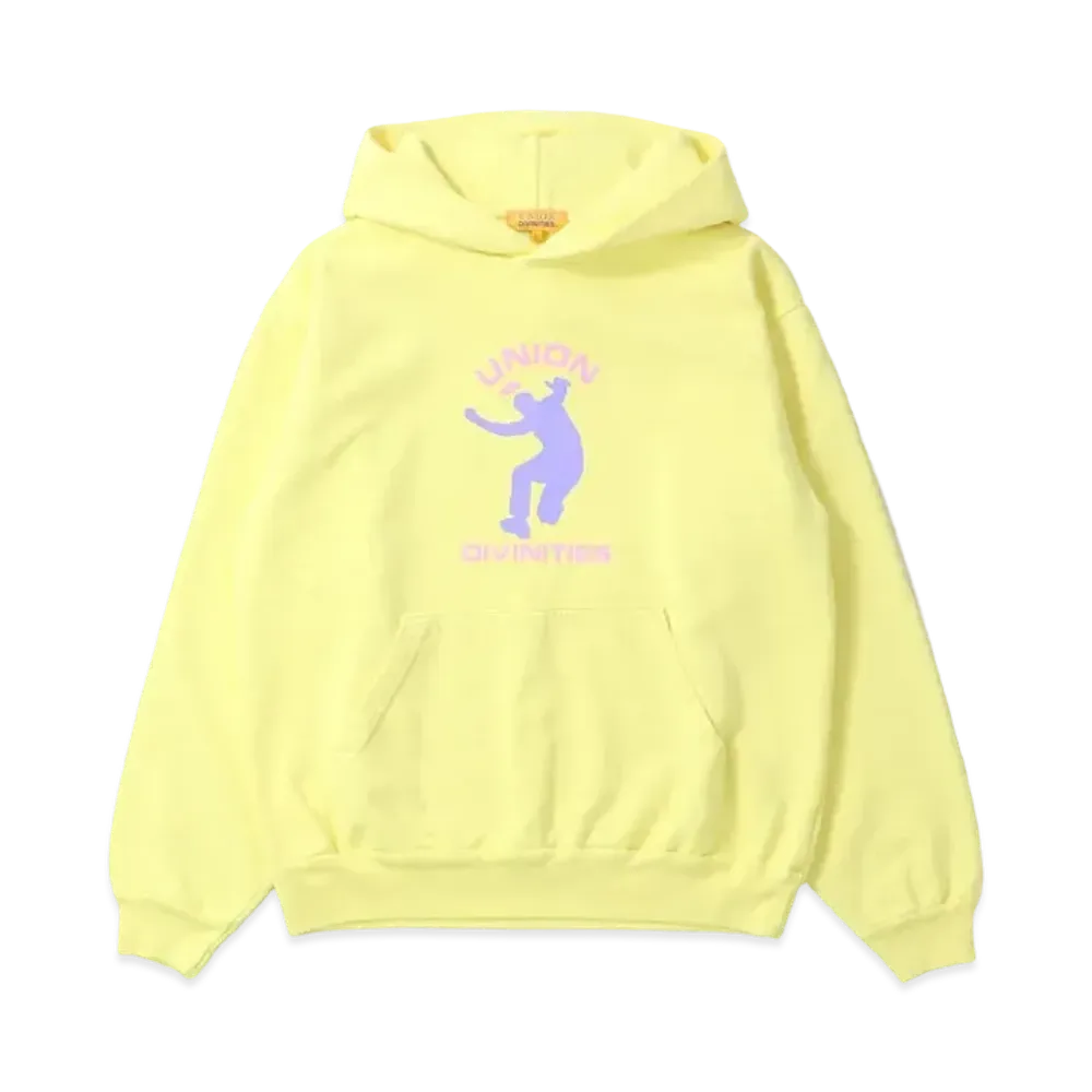 UNION x DIVINITIES Hooded Sweatshirt "Yellow"