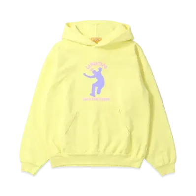 UNION x DIVINITIES Hooded Sweatshirt "Yellow"