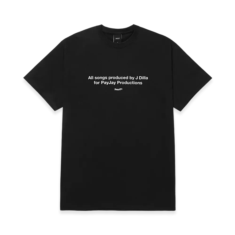 HUF x J DILLA Studio Tee "Black"