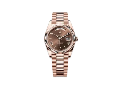 ROLEX Day-Date 40mm Everose Gold 228235 "Chocolate"