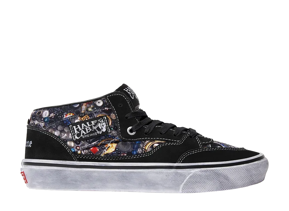 Supreme × Mike Kelley × Vans Half Cab "Black" (26SS Week8)