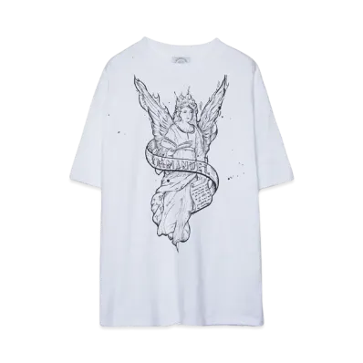 SOMEIT 714 VINTAGE TEE "WHITE"