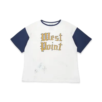 BOW WOW West Point Logo Ribbed SS CS "White/Blue"
