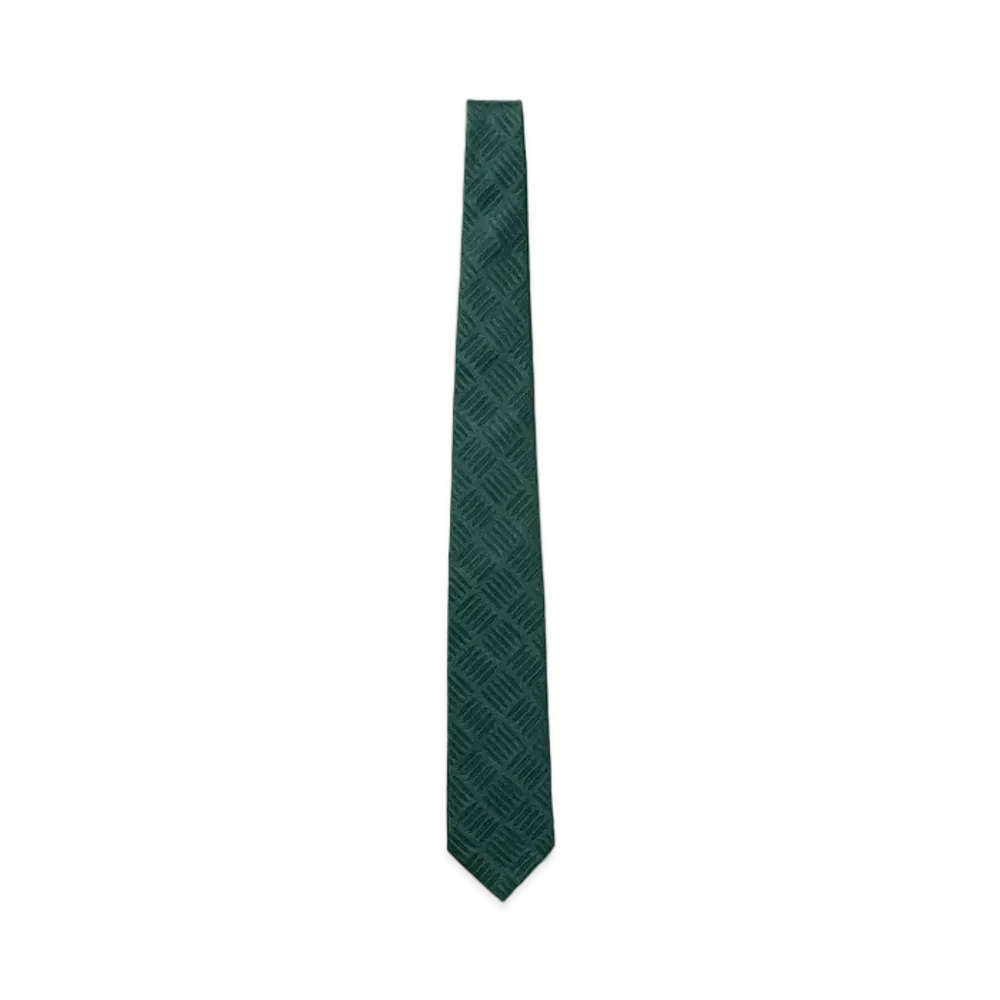 TIGHTBOOTH Checker Plate Tie "Forest"