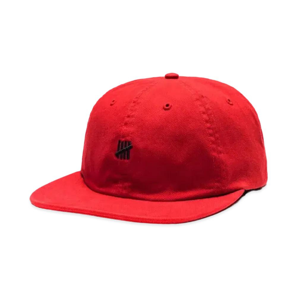 UNDEFEATED MICRO ICON STRAPBACK - 90090 "Red"