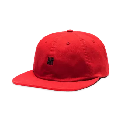 UNDEFEATED MICRO ICON STRAPBACK - 90090 "Red"