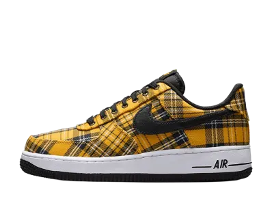 Nike Women's Air Force 1 Low '07 "Check /Yellow Plaid"
