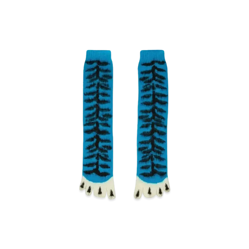 doublet Graphic Socks "Blue"