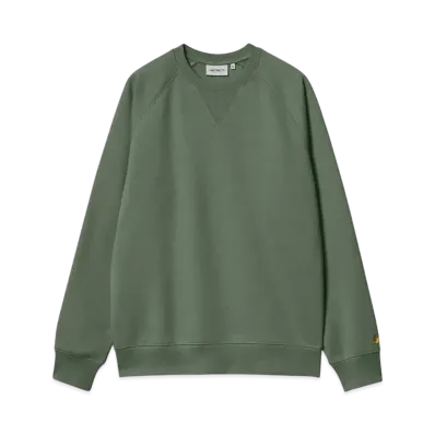 Carhartt WIP Chase Sweat "Duck Green/Gold"