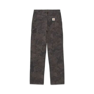 Carhartt WIP Single Knee Pant "Camo Combi Green/Graphite(Garment Dyed)"
