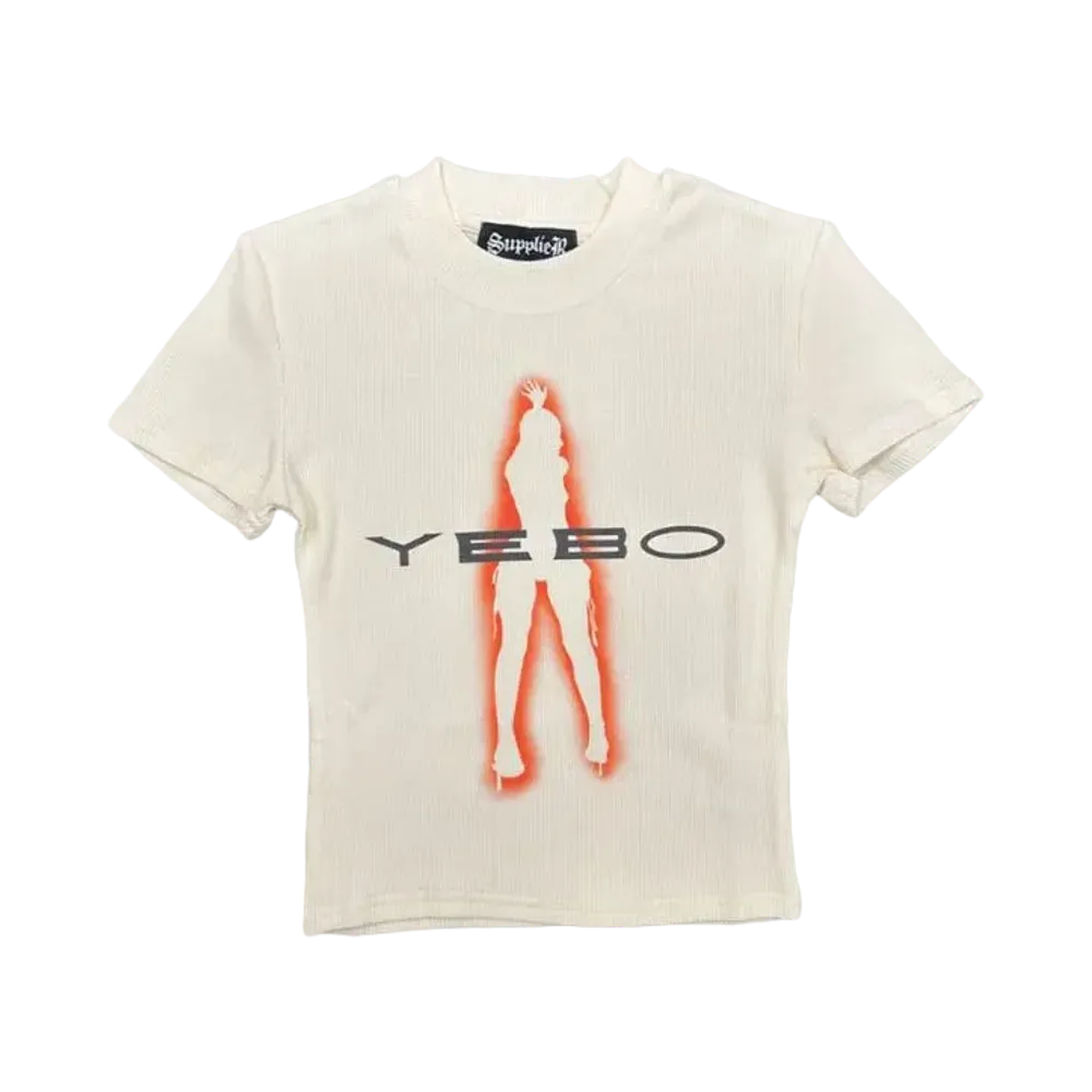 SUPPLIER Mini Crop Tee "Cream"