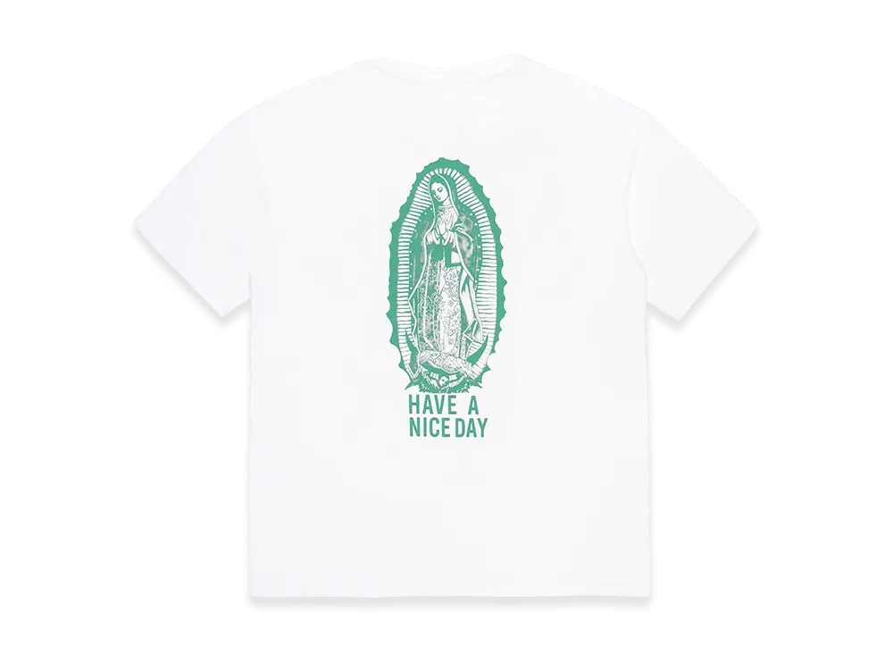 WACKO MARIA Washed Heavy Weight Crew Neck T-Shirt (Type-2) "White"