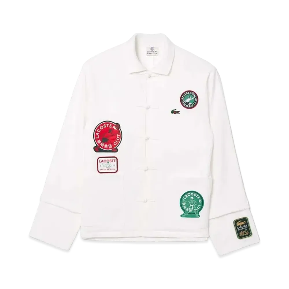LACOSTE x CLOT Overshirt "White"