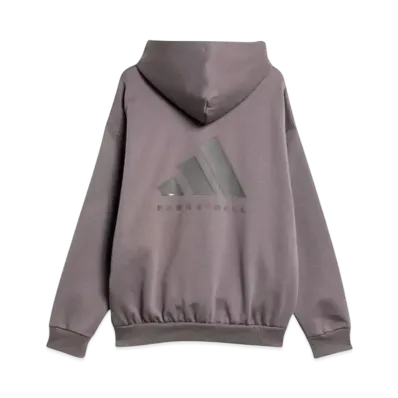 adidas One Basketball Fleece Parka "Charcoal"
