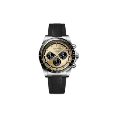 Longines Conquest Chronograph 42mm "Stainless Steel/Ceramic/Sunray Brown/Black" L3.835.4.32.9