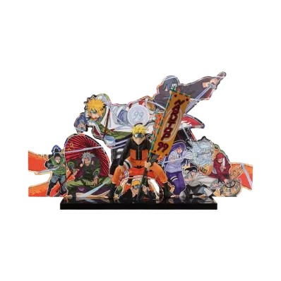 Ichiban-Kuji Naruto Uzumaki Figure (NARUTOP99 Memorial Illustration Background Panel Drawn by Masashi Kishimoto) NARUTOP99 -Gorgeous Shinobi Emaki-