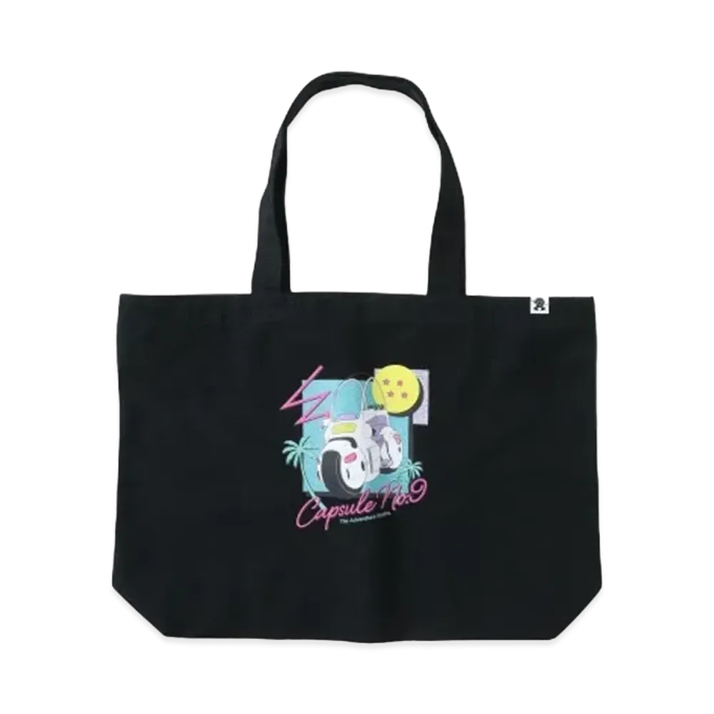 Peace and After x Dragon Ball Capsule No.9 Tote Bag "Black"