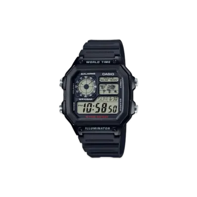 Casio Collection AE-1200WH-1AJH "Black"
