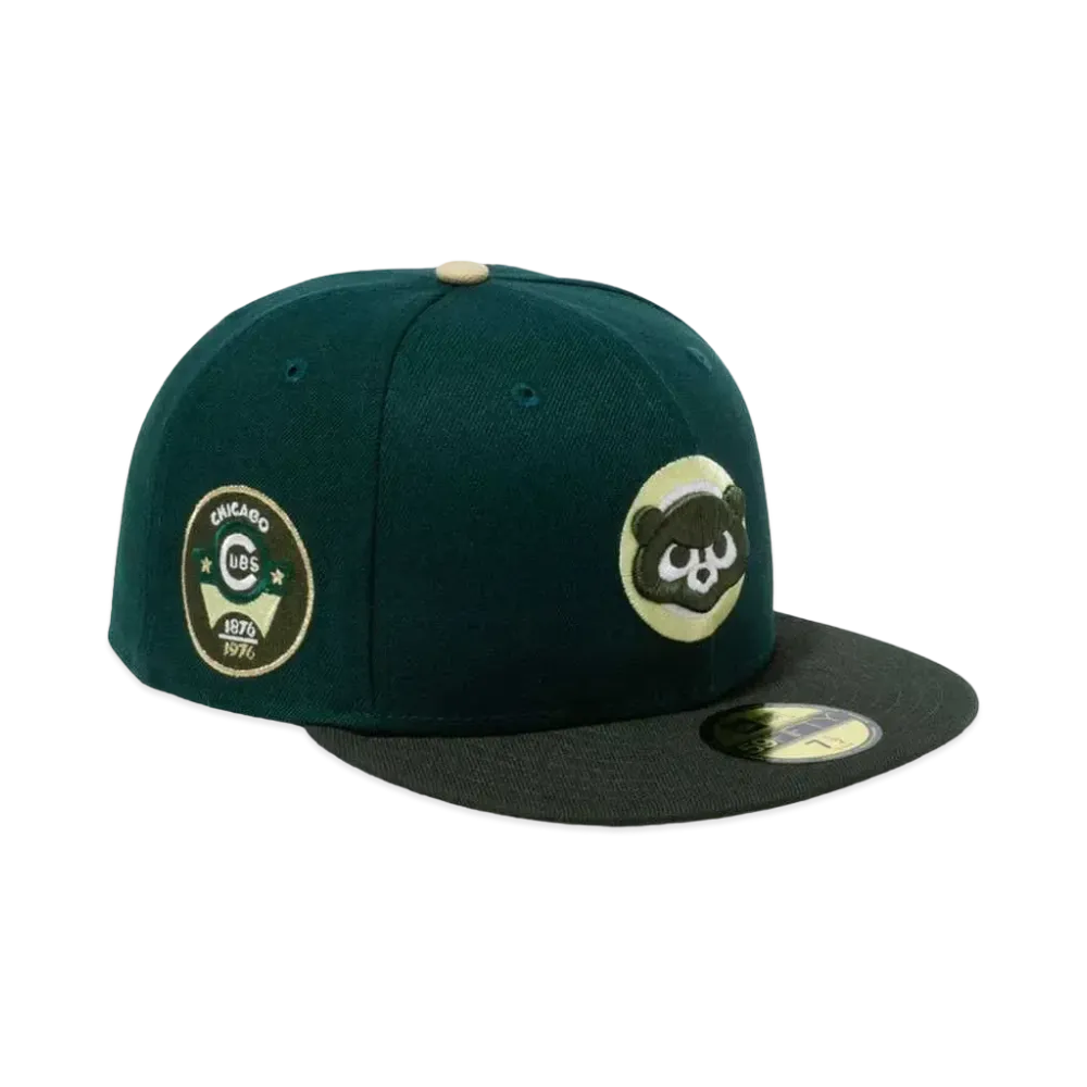 NEW ERA 59FIFTY Year Of The Dragon Chicago Cubs Harajuku "Dark Green"