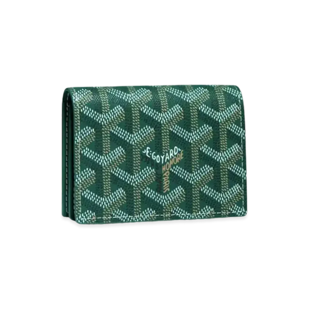 Goyard Malesherbes Card Wallet "Green"
