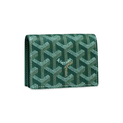Goyard Malesherbes Card Wallet "Green"