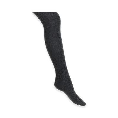 Jil Sander Women's Ribbed Tights "Gray"