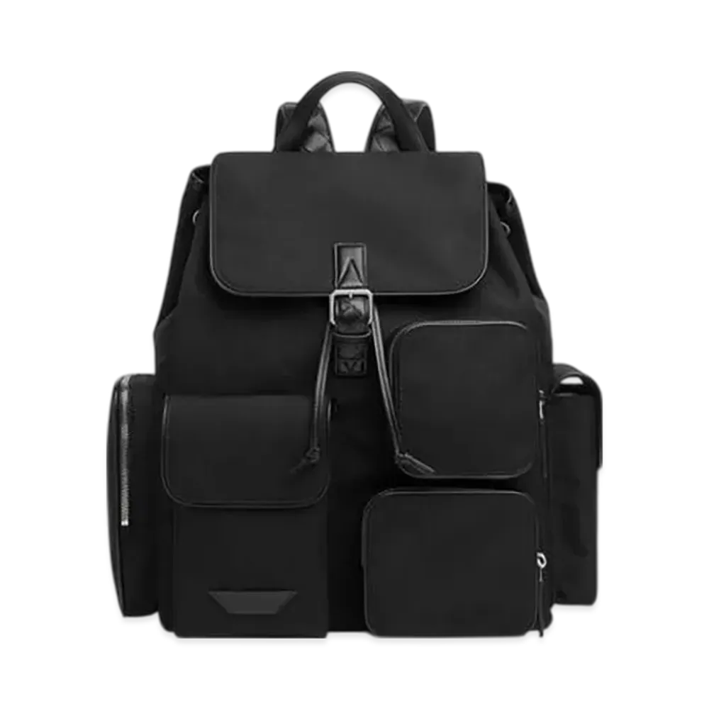 Bottega Veneta Crossroad Multipocket Backpack "Black"