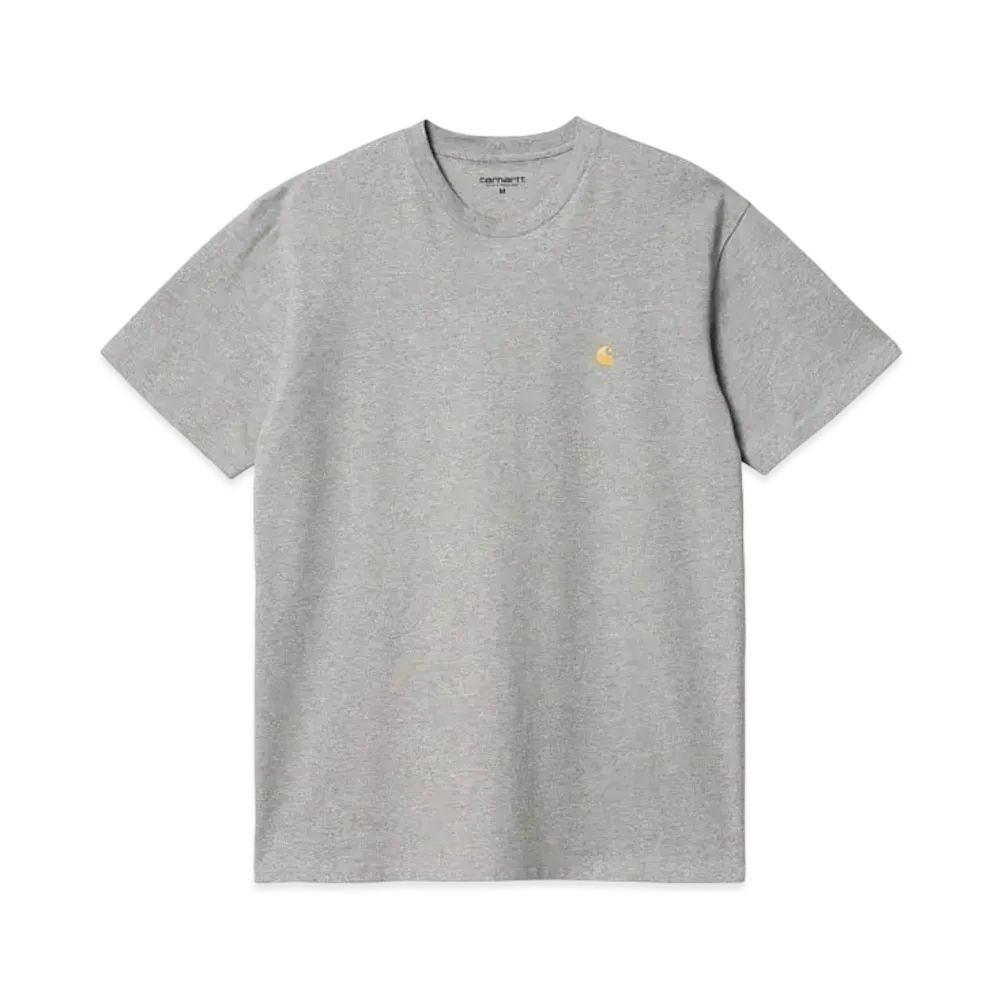 Carhartt S/S Chase T-Shirt "Grey Heather/Gold"