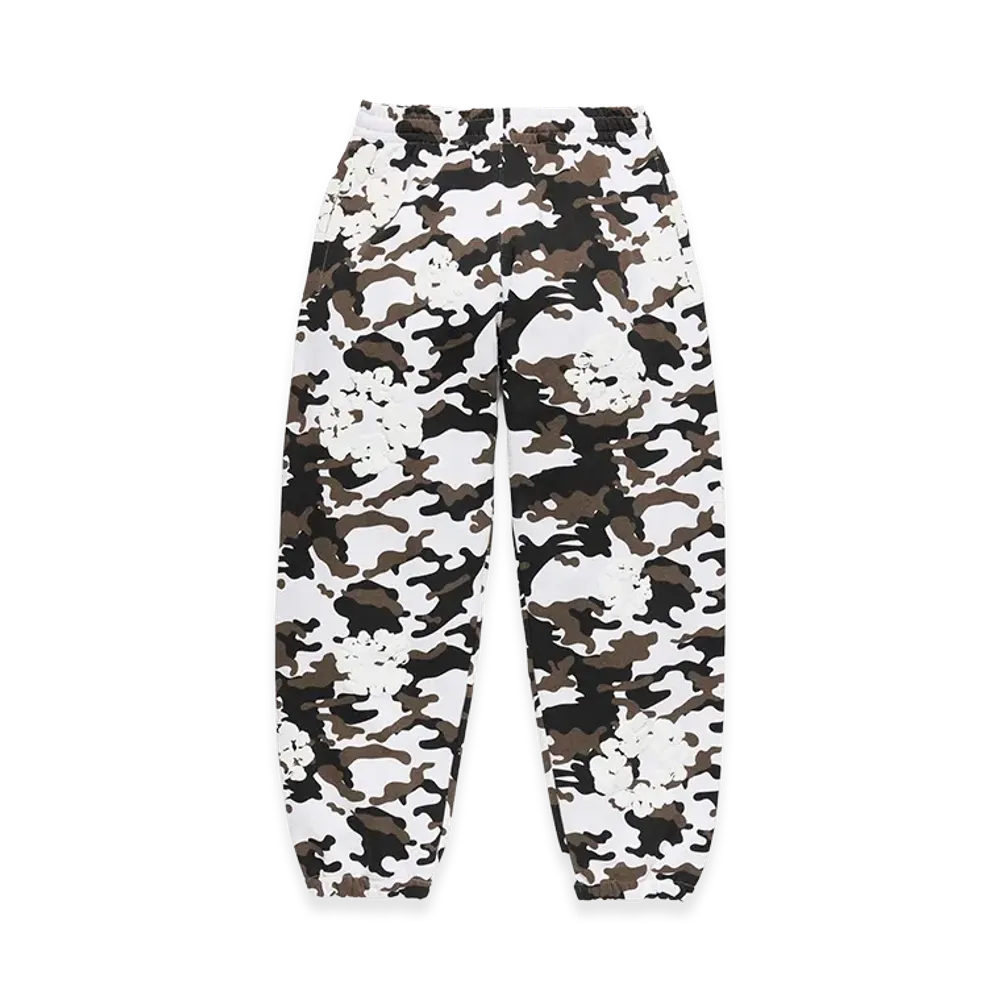 DENIM TEARS Cotton Wreath Sweatpants "Snow Camo"