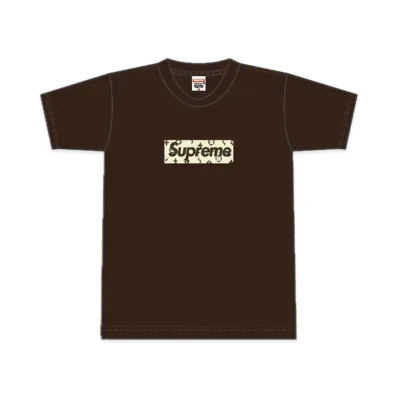 Supreme Vuitton Box Logo Tee "Brown"