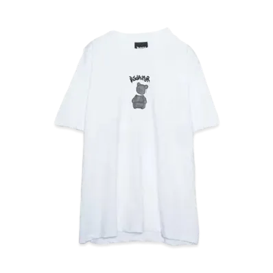 DISCLAIMER MAGLI UOMO IN JERSEY "BIANCO"