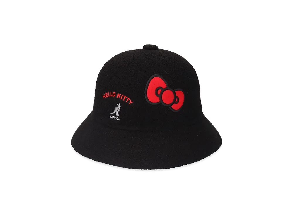 KANGOL x HELLO KITTY Bermuda Casual "Black"