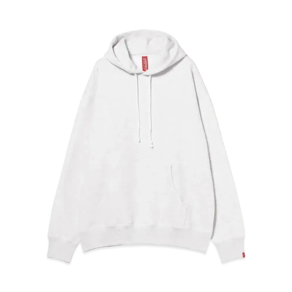 BEAMS JAPAN x LOOPWHEELER Hanging Fleece Loose Fit Pullover Hoodie "SnowWhite"