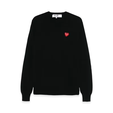 PLAY COMME des GARCONS Sweaters "Black"