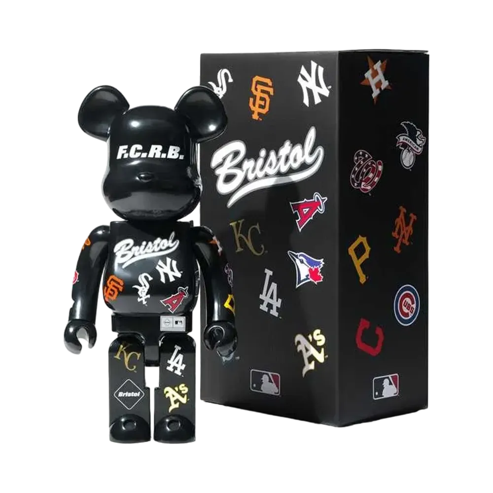 Bearbrick F.C.Real Bristol F.C.R.B. × MLB 1000% (ALL TEAM)