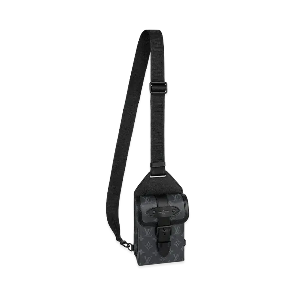 Louis Vuitton Saumur Sling Bag Monogram Eclipse "Noir"