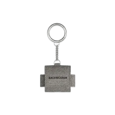BALENCIAGA Cash Large AirPods Pro Holder "Gray"