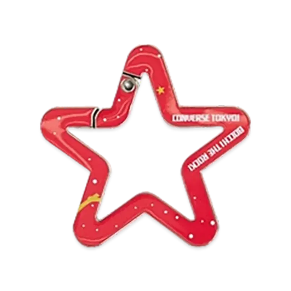 Converse x Bocchi The Rock! Star Carabiner "Red"