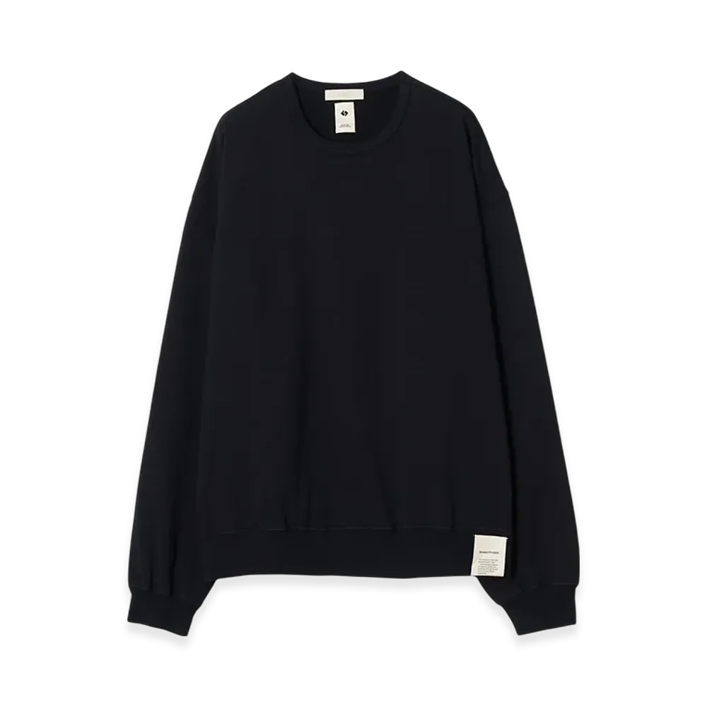 YOKE Brewed Protaintm Blend Cotton Fleece Yoke Sweat "Black"